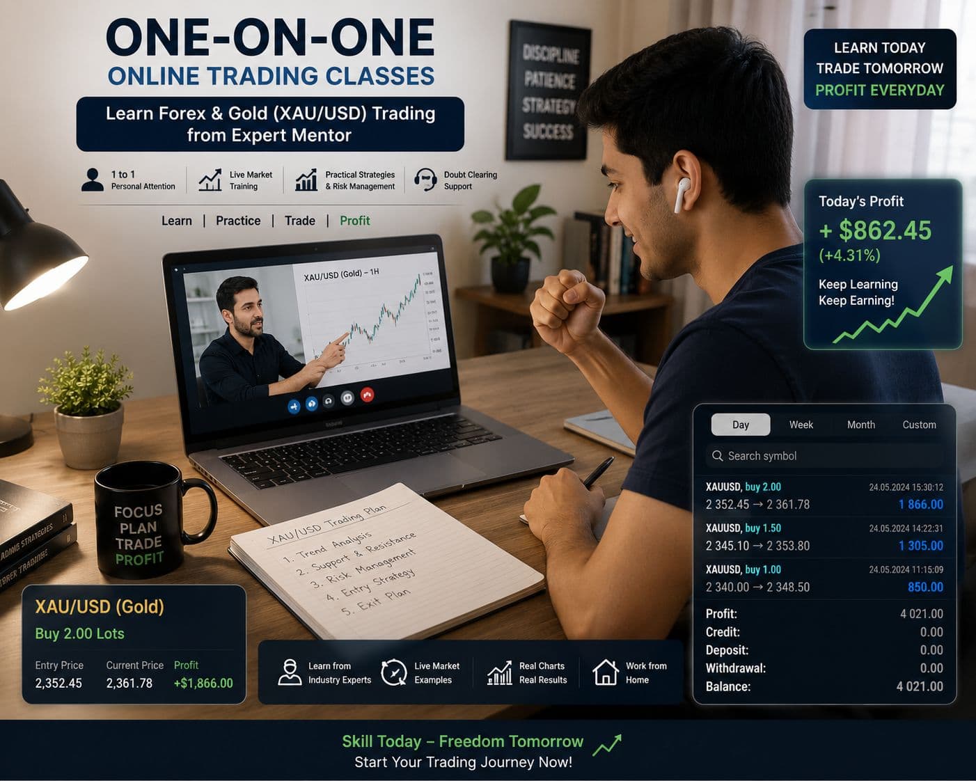 TradeAura Elite Trader Programme - Forex Market