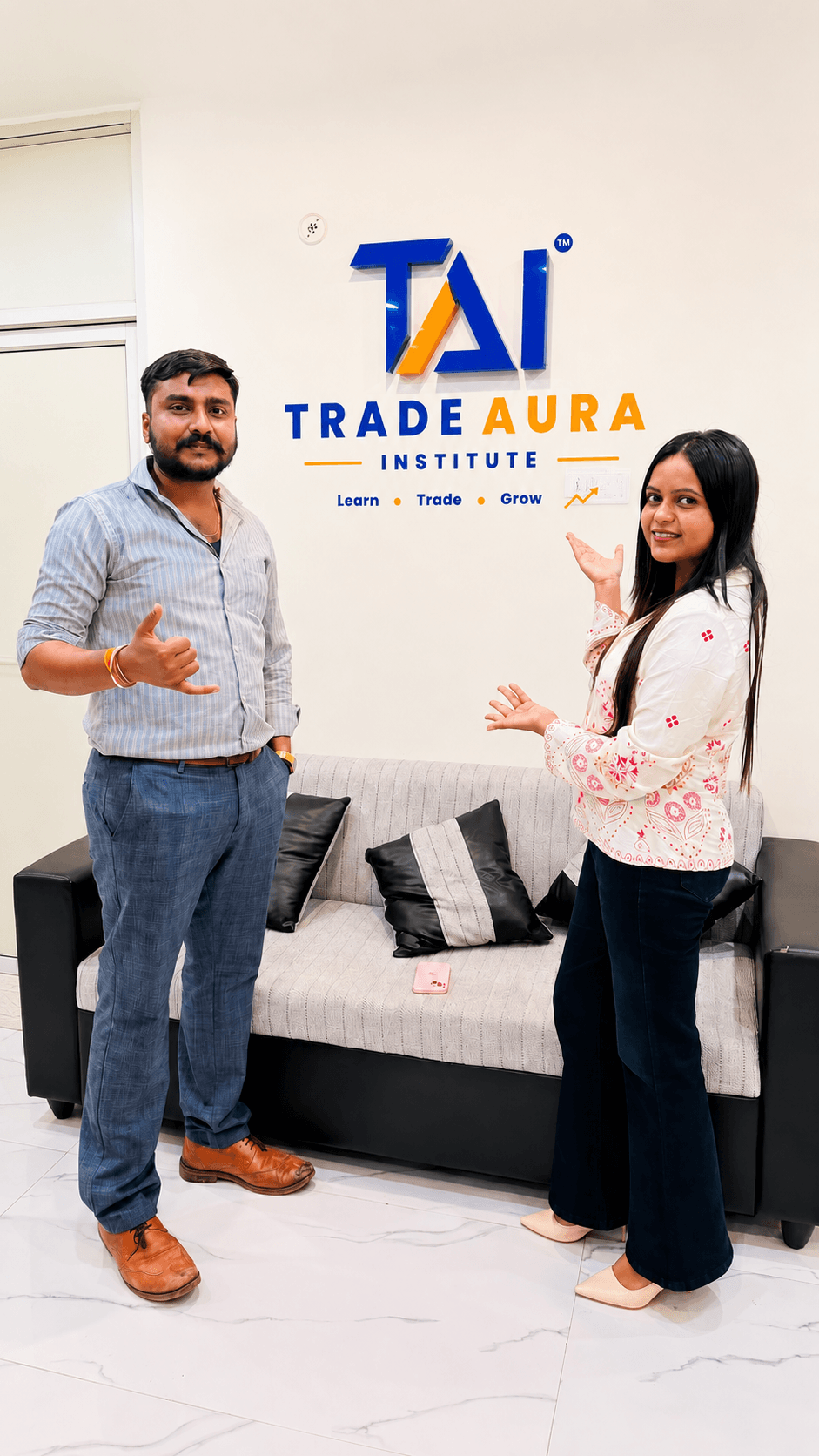 View of the TradeAura Institute campus and trading facilities