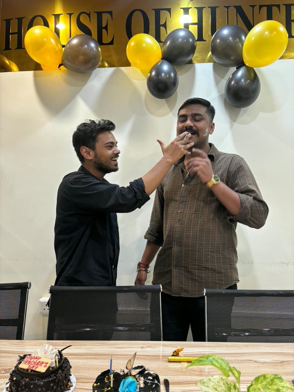 TradeAura Teacher's Day celebration with students and faculty